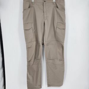Vertx Pants Mens 40x34 Tan Utility Tactical Cargo Pockets Polyester Workwear‎
